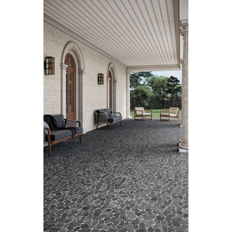 Cruz Bay Studio MKT3023 Full Eclectic - 18" x 18" Pebble and Rock