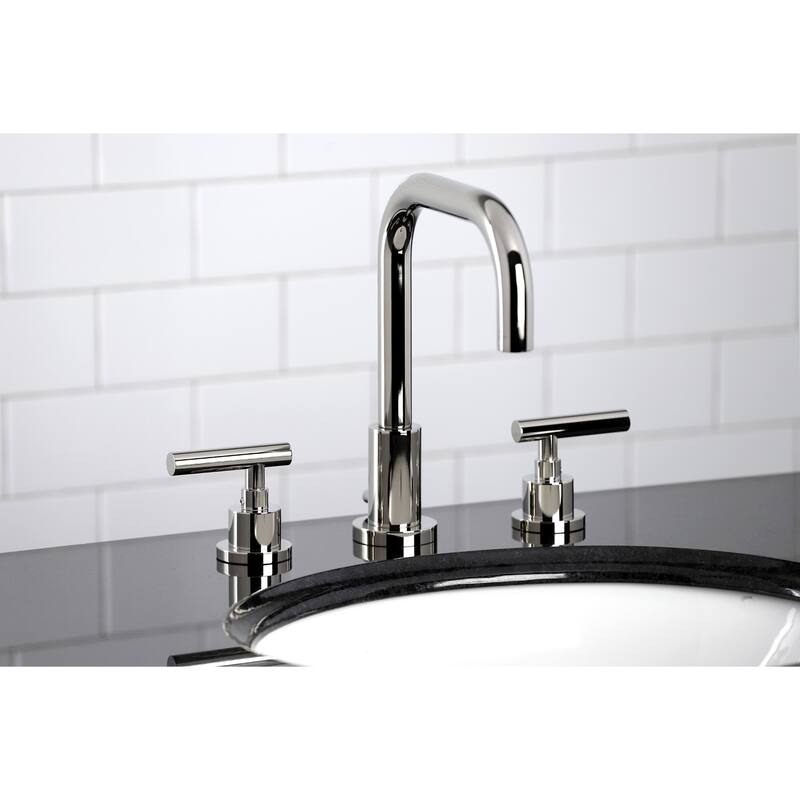 Kingston Brass Manhattan 8 in. Widespread Bathroom Faucet