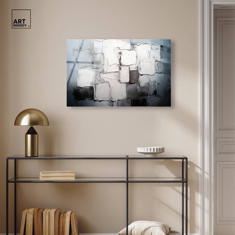 Urban Grid Acrylic by Art Remedy, Ready to Hang
