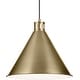 preview thumbnail 6 of 9, Kichler 52177 Zailey 16" Wide Pendant
