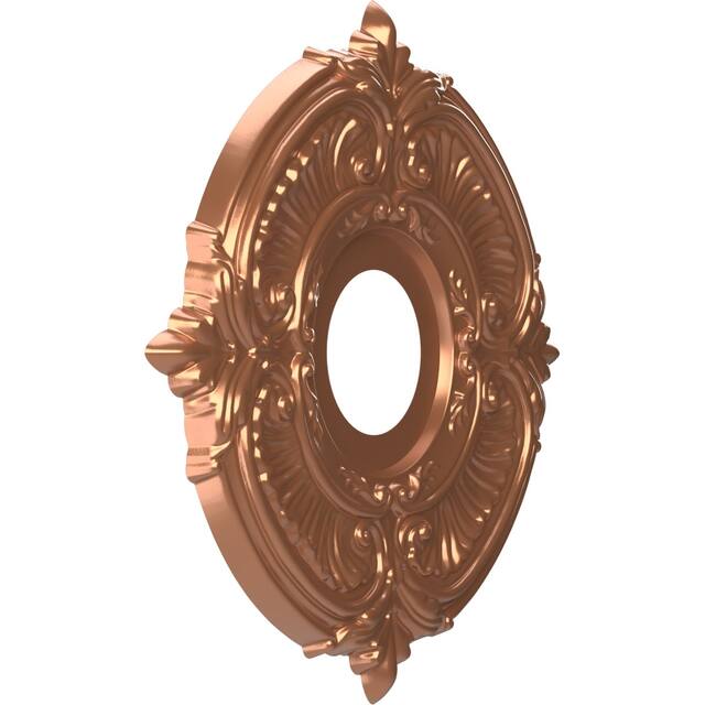 3 1/2" Inside Diameter - Attica Thermoformed PVC Ceiling Medallion