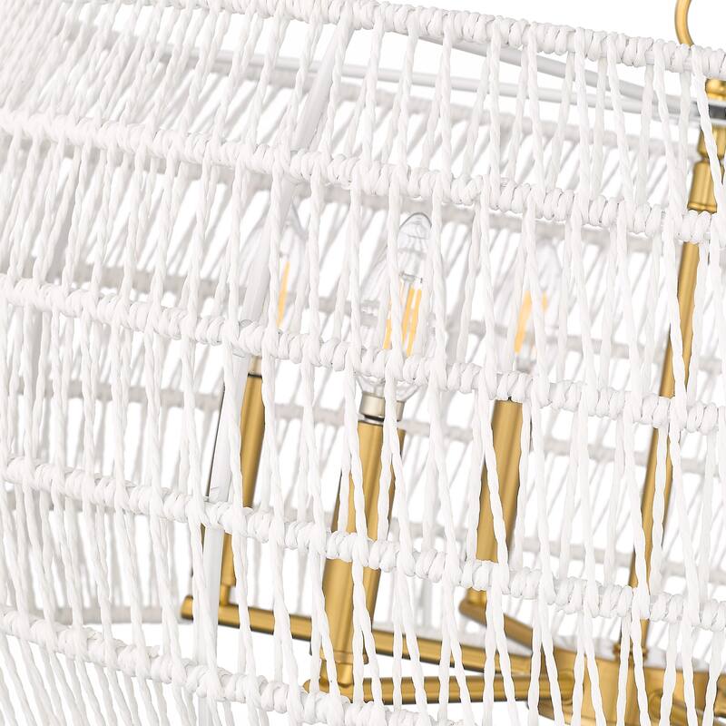 Ellie 27.13" Wide 6-Light Chandelier
