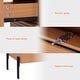 preview thumbnail 6 of 4, WAMPAT 6 Drawer Baby Dresser For Bedroom, Double Chest Of Drawers For Kids With Minimalist Reeded Design