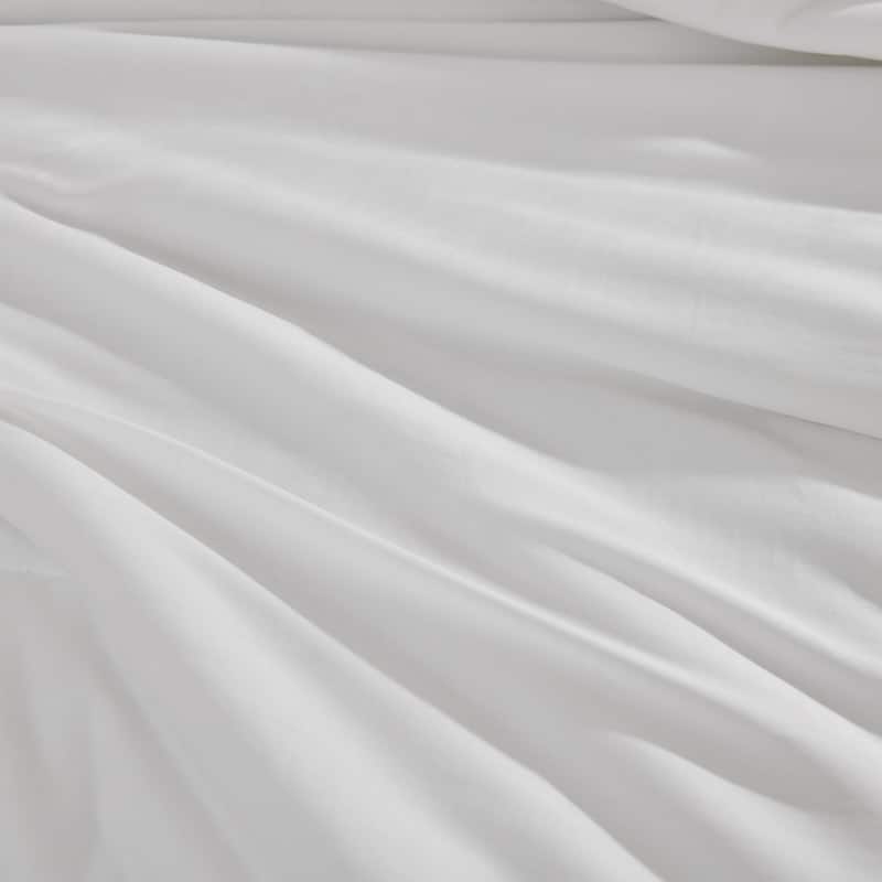 Cooler Than Cool - Coma Inducer® Oversized Comforter Set - Real White