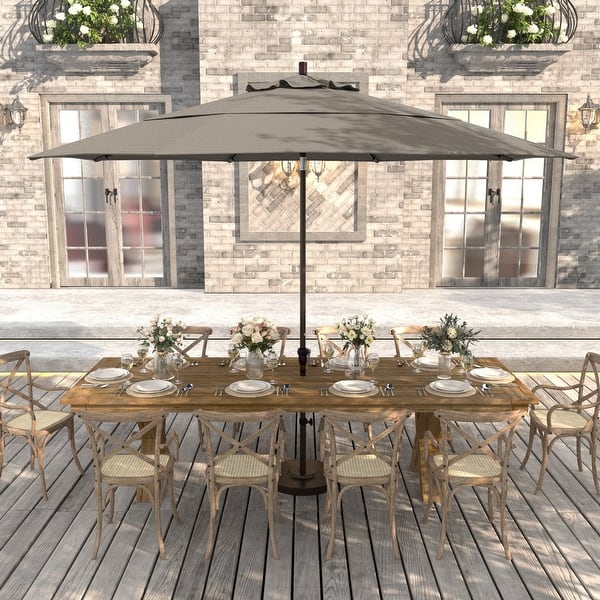 aluminum patio umbrella frame Amazon.com : HOMSHADE 9ft Aluminum Patio Umbrella