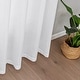 preview thumbnail 13 of 46, Linen Blend Light Filtering Back Tab/Rod Pocket Panel Pair(Set of 2)