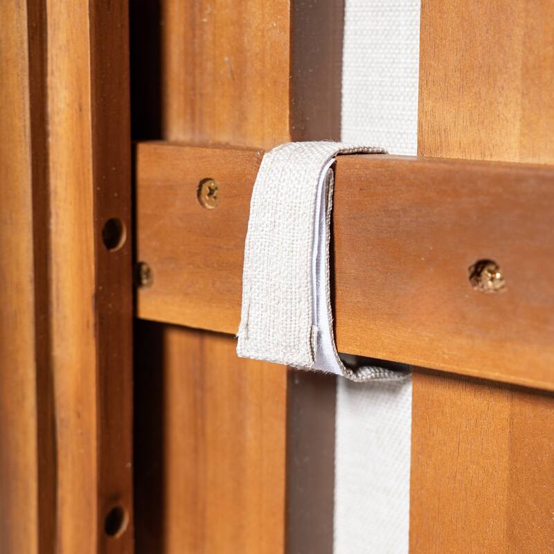 Christopher Knight Home - Outdoor Acacia Wood Lounge Chair with Cushions