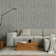 preview thumbnail 3 of 2, Transform Concrete Slats Grey Peel & Stick Wallpaper