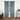 Superior Modern Geometric Waves Blackout Curtain Set with 2 Panels