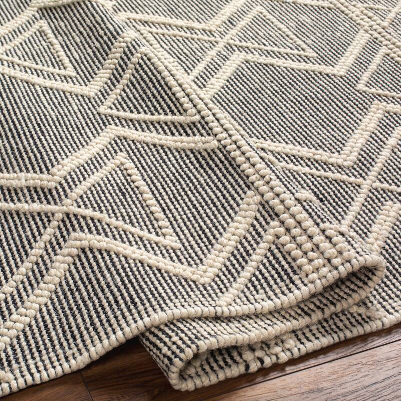 Livabliss Kenaz Handmade Tribal Wool & Jute Area Rug