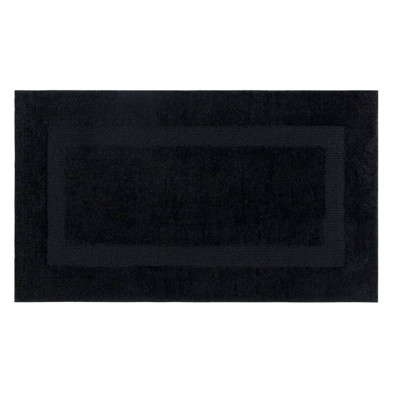 Mohawk Home Prestige Machine Washable Bath Mat - 2' x 3' 4" - Black Prestige