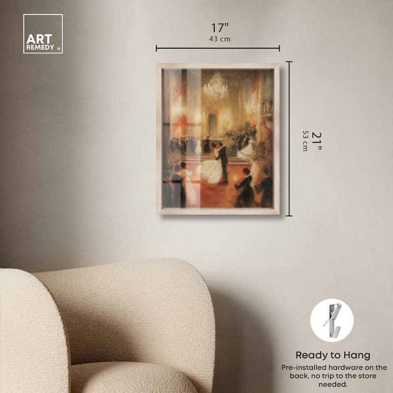 Ballroom Dance Shadowbox by Art Remedy