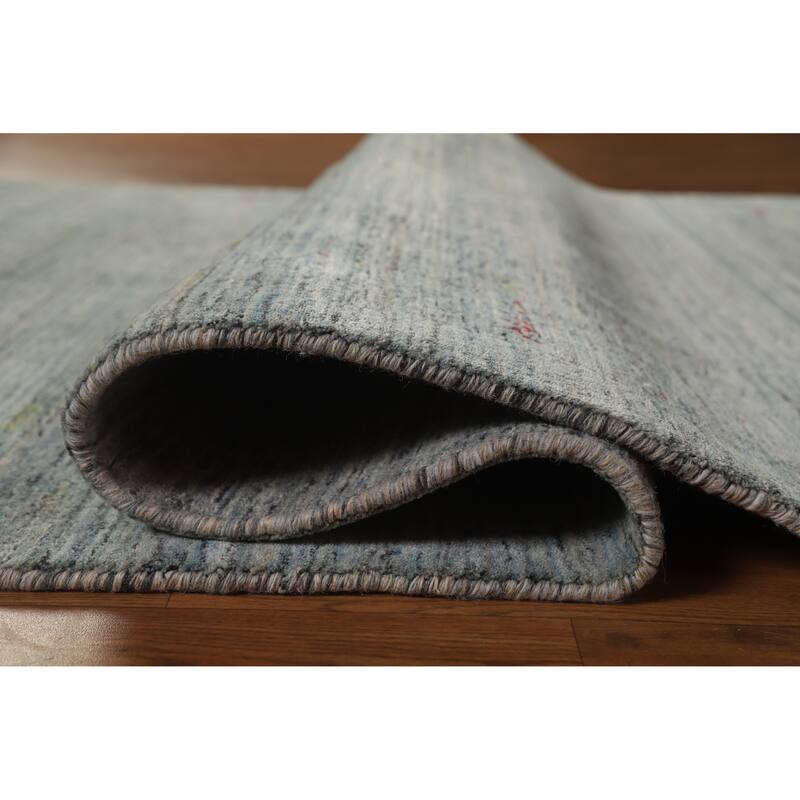 Hand Knotted Oriental 100% Wool Carpet Tribal Tribal Multi-Colored Gabbeh Area Rug - 7' 11'' X 5' 3''