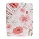 preview thumbnail 5 of 4, Bedtime Originals Flower Power Floral/Strawberry Baby Fitted Crib/Toddler Sheet - Crib