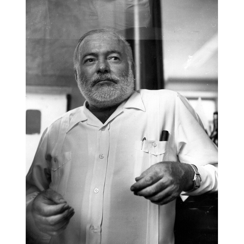 Shop Ernest Hemingway Photo Print Overstock 25397418
