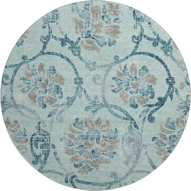 Premium Washable Super Soft Persian Floral Mayfield Rug