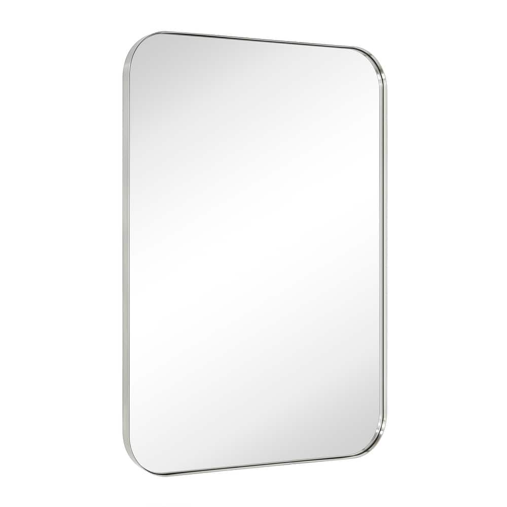 TEHOME Josilyn Mid-Century Modern Chic Metal Rounded Wall Mirrors