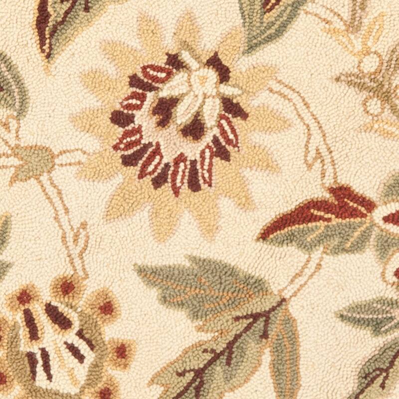 SAFAVIEH Handmade Chelsea Tiesha French Country Wool Rug