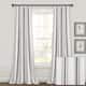 Lush Decor Farmhouse Stripe Yarn Dyed Cotton Window Curtain Panel Pair