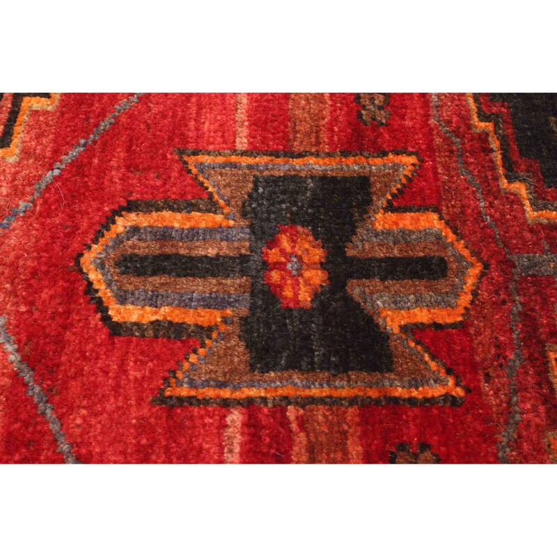 ECARPETGALLERY Hand-knotted Konya Anatolian Dark Red Wool Rug - 3'3 x 6'4