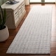 preview thumbnail 26 of 47, SAFAVIEH Handmade Ebony Katarin Contemporary Wool Rug 2'3" x 11' Runner - Light Grey/Ivory - Runner