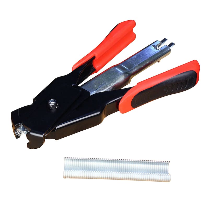 Valley Sportsman Industrial Collated Hog Ring/Snap Ring Bag Binder Plier Tool - .88