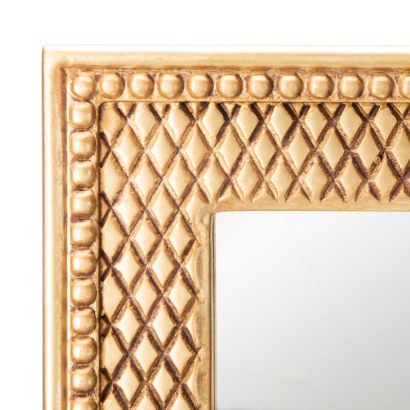 SAFAVIEH Velmin 30-inch Rectangular Decorative Mirror - 30" W x 0.5" L x 40" H