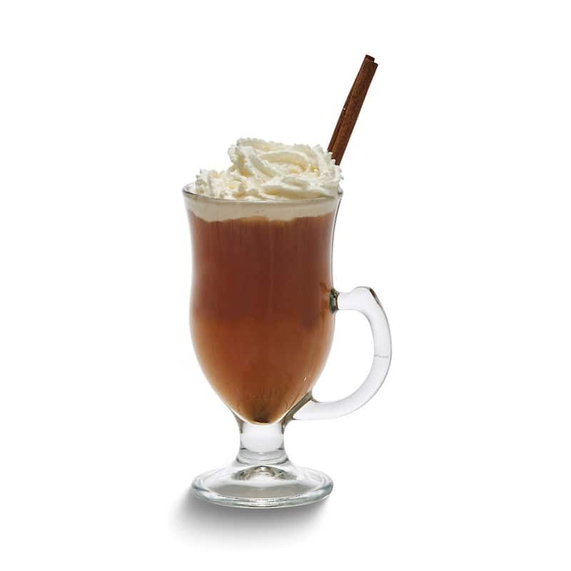 Curata Set of 12 Glass 8 Ounce Irish Coffee Mugs