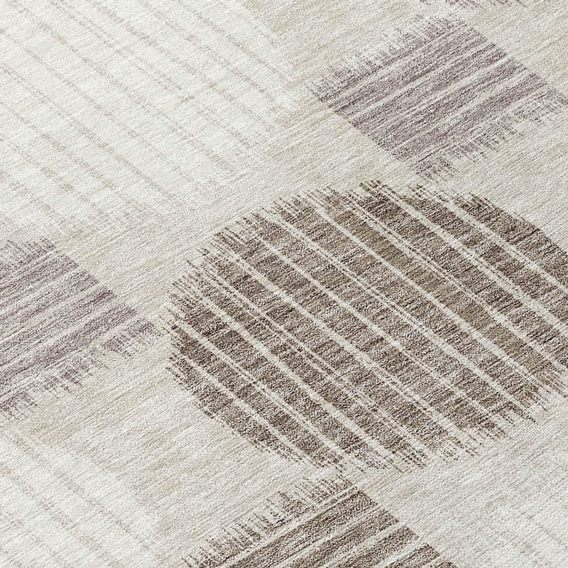 Machine Washable Indoor/ Outdoor Chantille Contemporary Dotty Rug