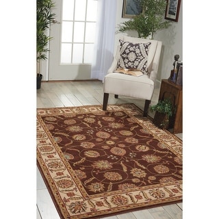 Nourison Modesto Persian Floral Border Area Rug