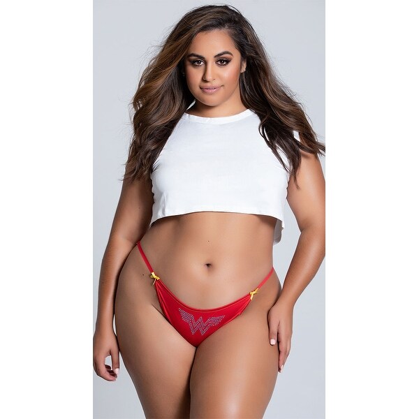 wonder woman bathing suit plus size