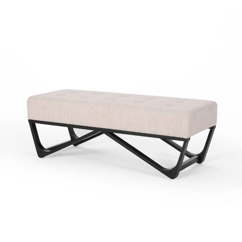 Modern Upholstered Bench for Bedside Living Room and Entryway