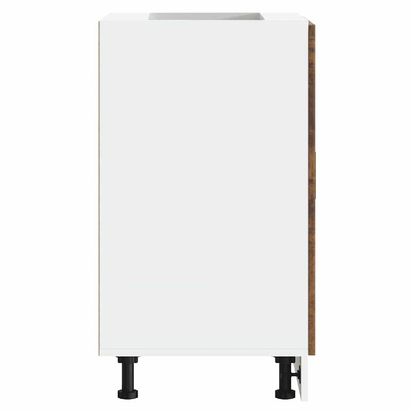 vidaXL Kitchen Base Cabinet Smoked Oak Engineered Wood - 18.1 x 23.6 x 32.1