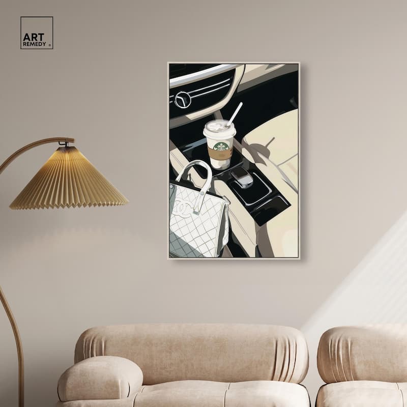 On the Way Canvas by Art Remedy