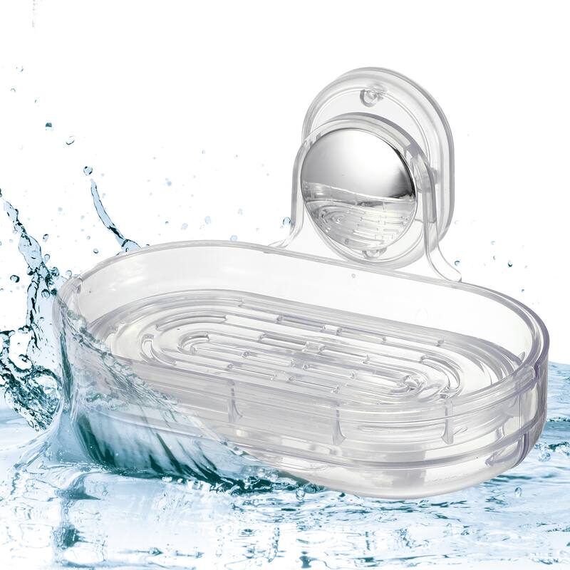 Soap Holder Soap Dish Soap Box for Shower Wall for Bathroom Kitchen