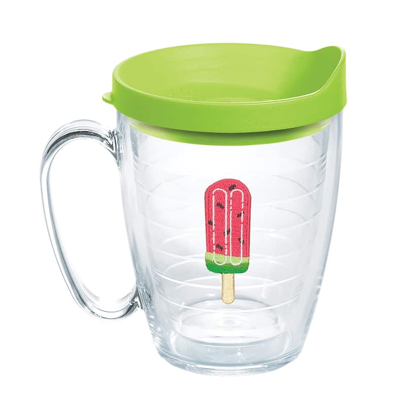 Tervis Ice Popsicle Collection Made in USA Double Walled Insulated Travel Tumbler, Watermelon Pop - 16oz Mug - 16oz Mug