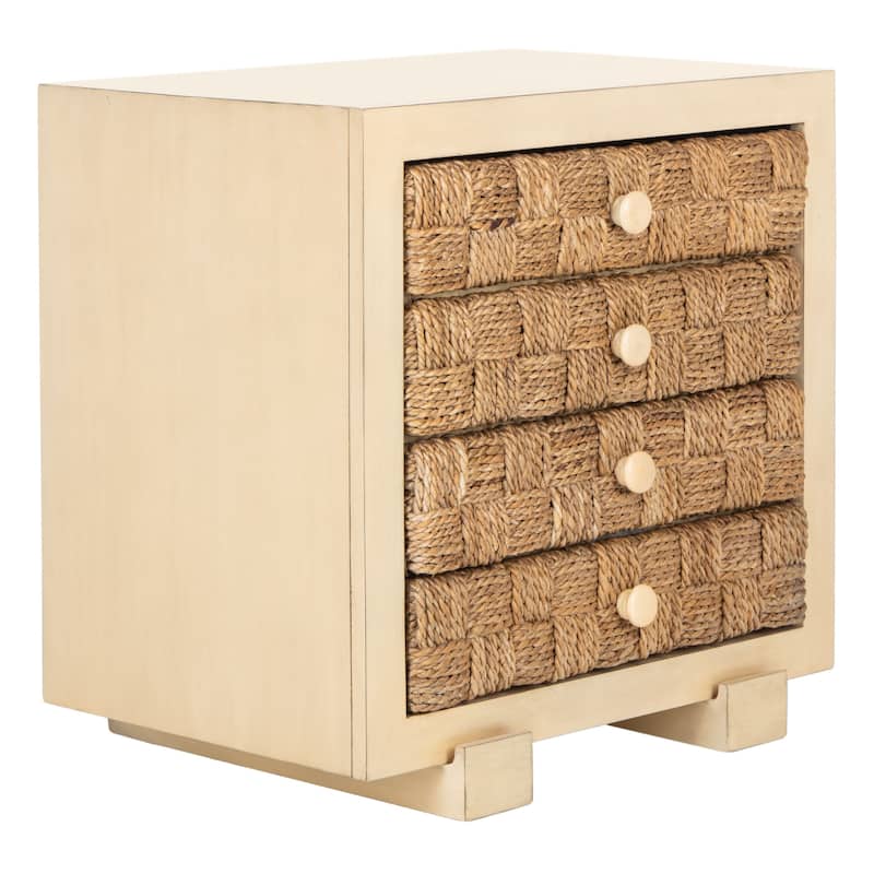 SAFAVIEH Couture Thuraya Woven Wood Nightstand