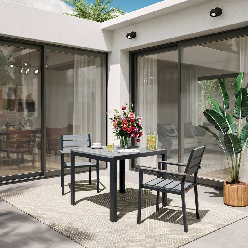 Gallant Outdoor Dining Set, 3 piece - N/A