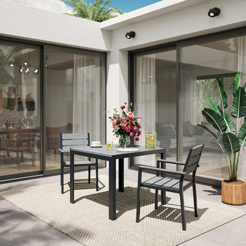 Gallant Outdoor Dining Set, 3 piece - N/A