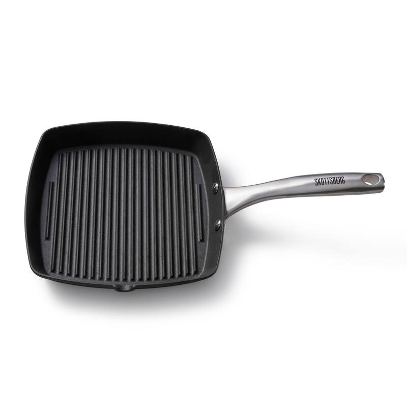 Skottsberg 9 in. Cast Iron Grill Pan