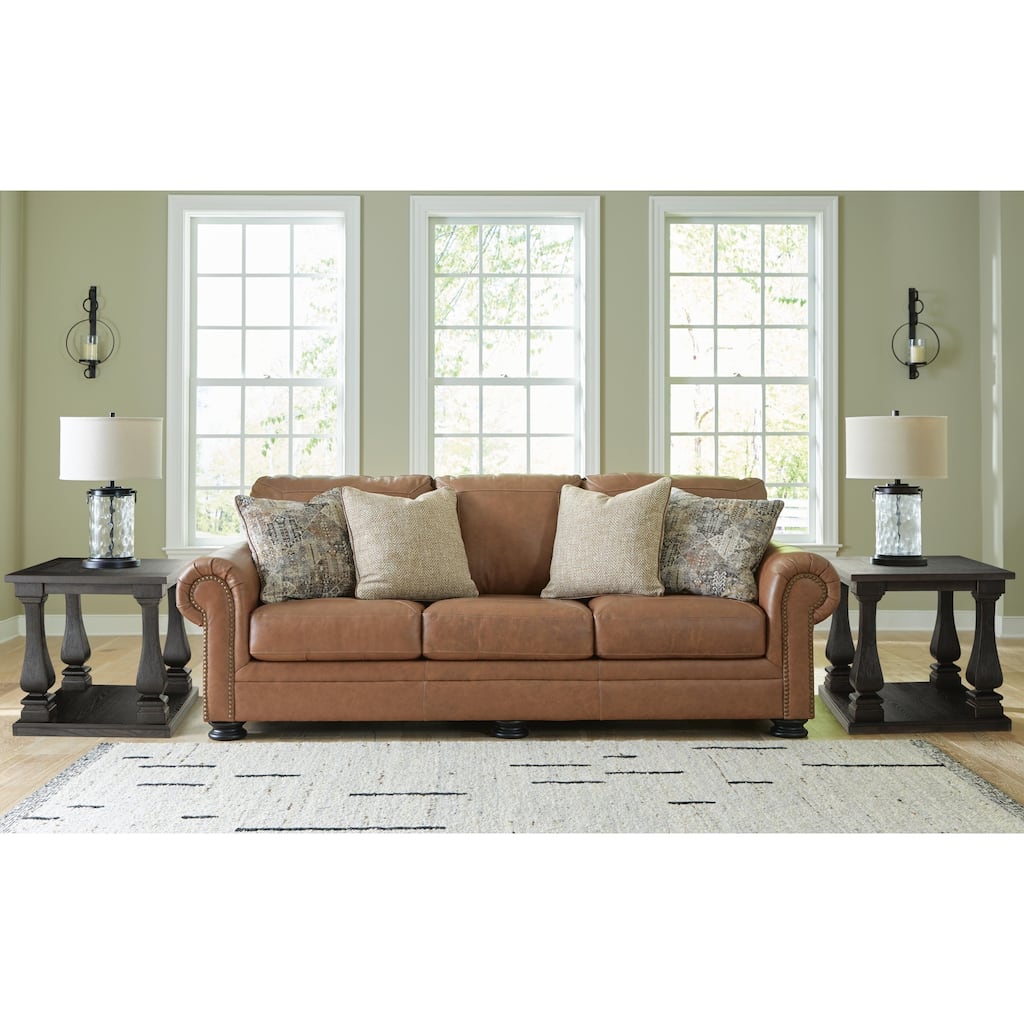 Signature Design by Ashley Carianna Caramel Sofa - 101"W x 40"D x 40"H