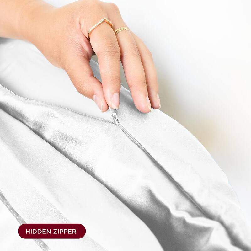 NIGHT Silk Washable Pillowcase - Luxury Mulberry Silk Pillow Covers for Skin and Hair