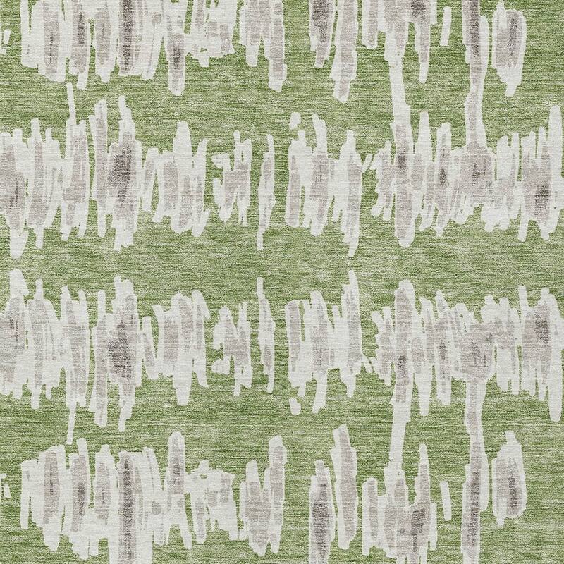 HomeRoots Striped Transitional Rectangle Outdoor Rug