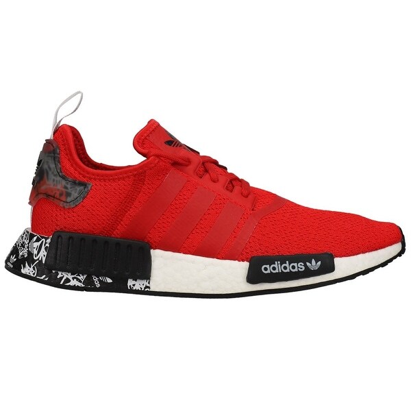 adidas Nmd_R1 Lace Up Mens Sneakers Shoes Casual - Red - Overstock - 34169483