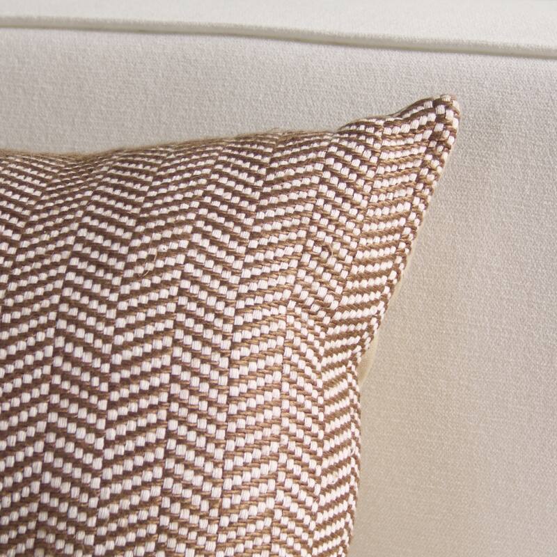 SAFAVIEH Home Romy 14 x 39-inch Natural Cotton Bolster Pillow