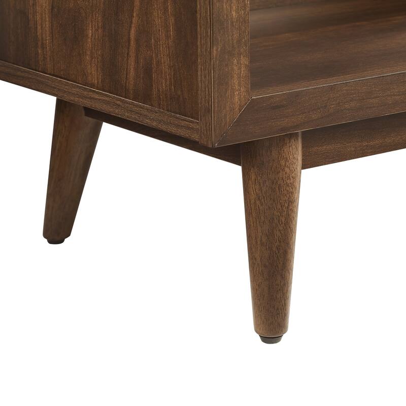 Crosley Nashville Medium Record Player Stand With Vinyl Storage