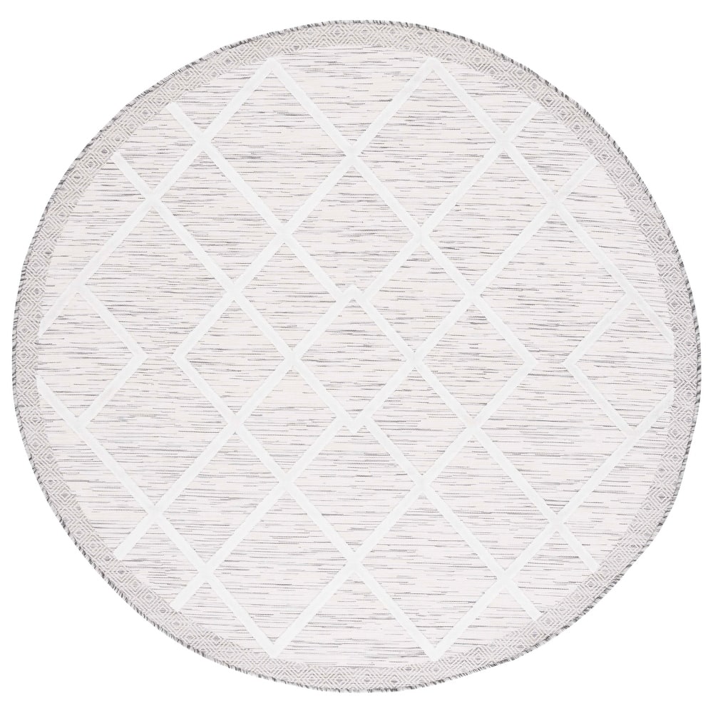 SAFAVIEH Cabana Nilay Trellis Waterproof Patio Backyard Rug