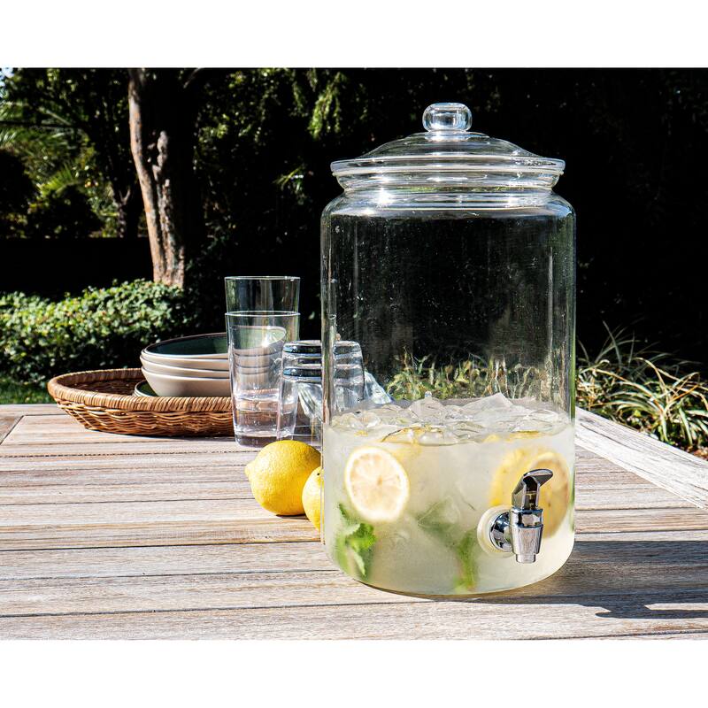 Abode Homewares Belize Acrylic Drink Dispenser - Clear - 245 oz
