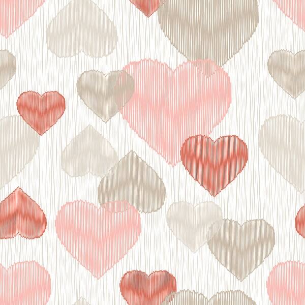 Shop Valentine S Hearts Removable Wallpaper 24 Inch X 10 Ft