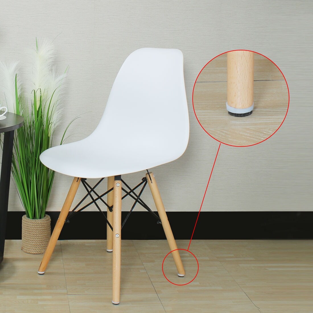 Shop 80pcs Felt Pad Nails Nail On Glide Slider 1 Dia For Wooden Furniture Chair Desk Leg Feet White On Sale Overstock 28846353